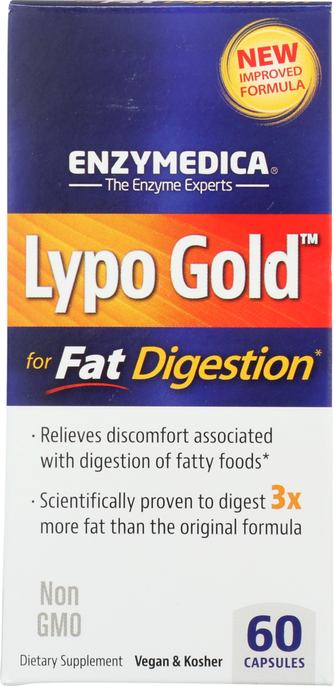 Enzymedica Lypo Gold Digestive Enzymes - Erewhon