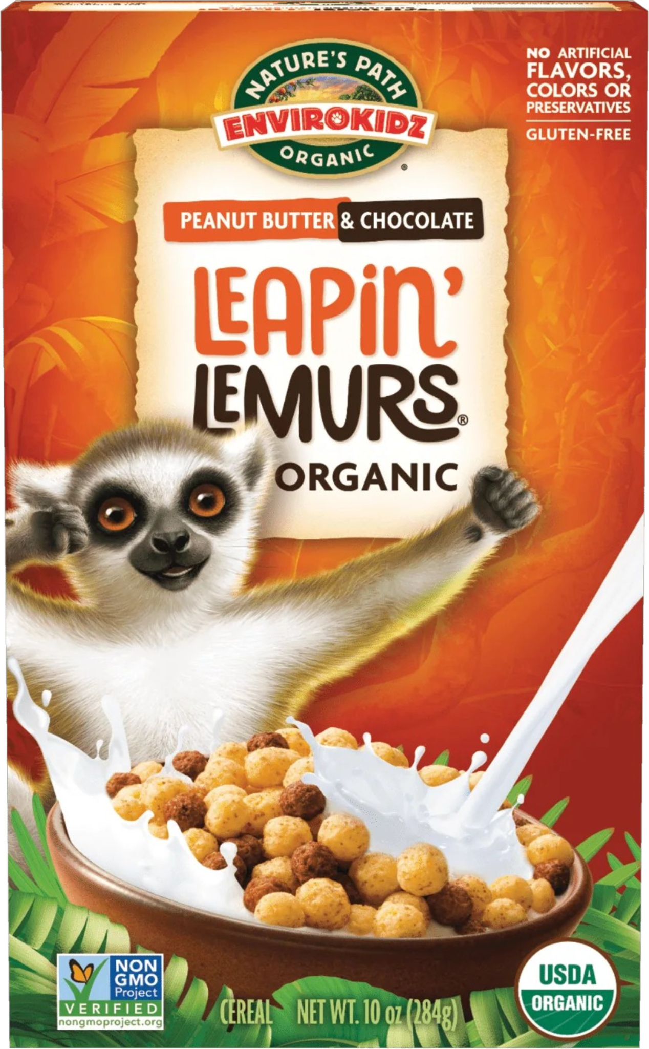 Leapin' Lemurs Peanut Butter Cereal - Erewhon