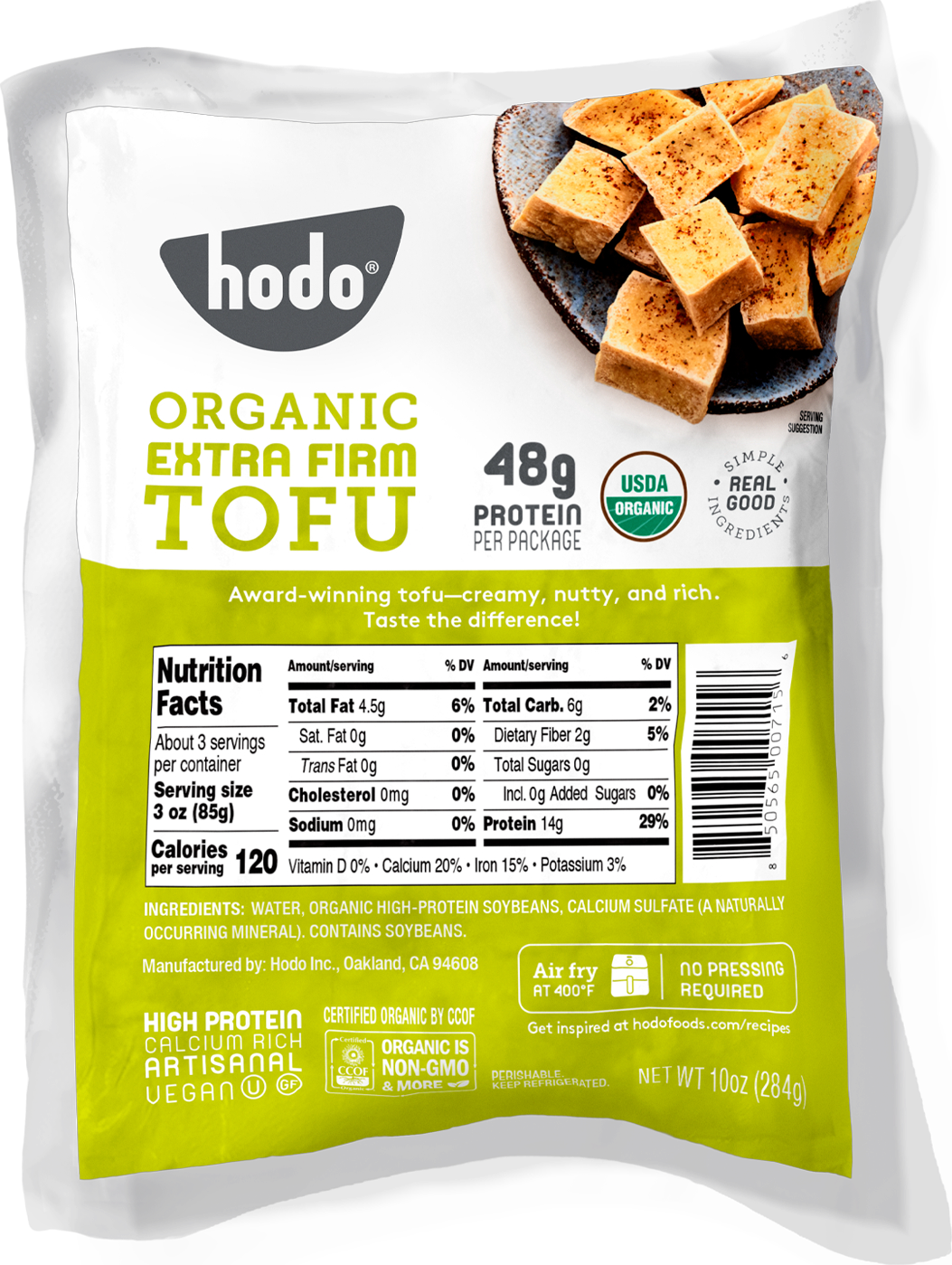 Hodo Extra Firm Tofu - Erewhon