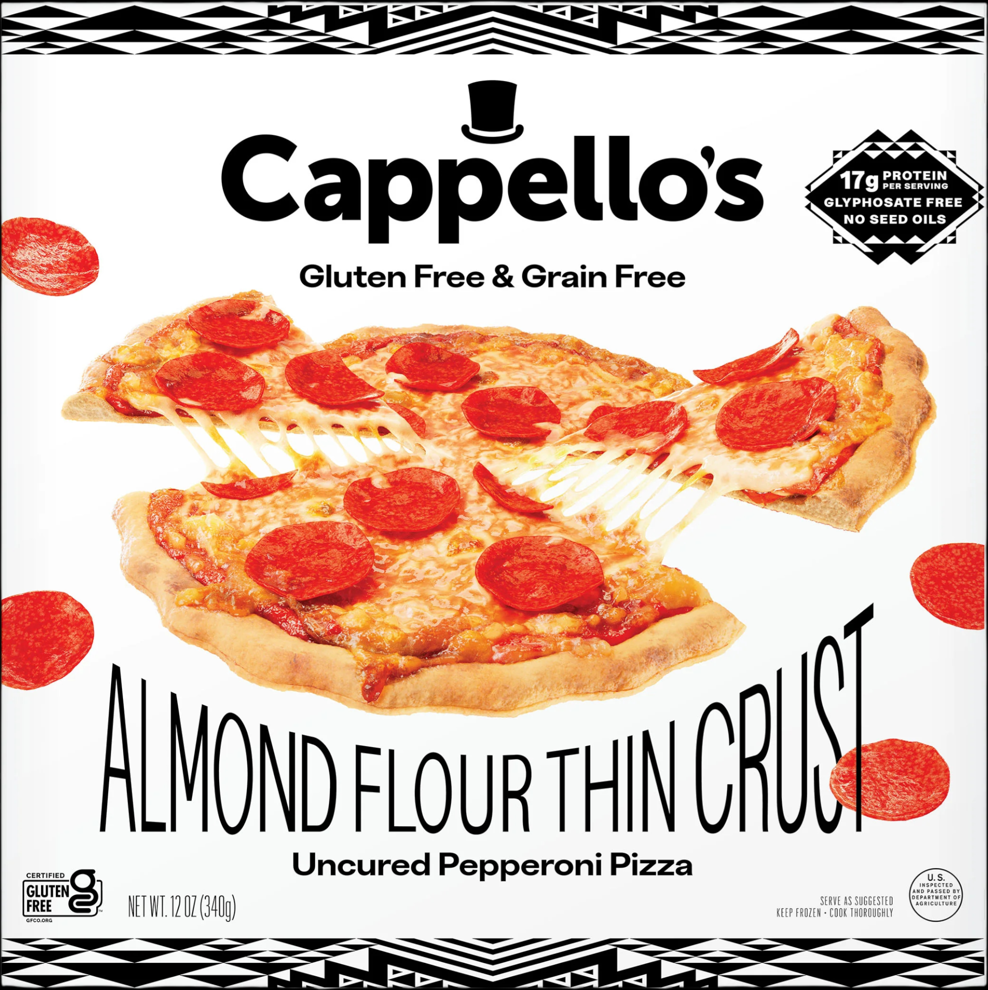 Cappello's Grain-Free Pepperoni Pizza - Erewhon