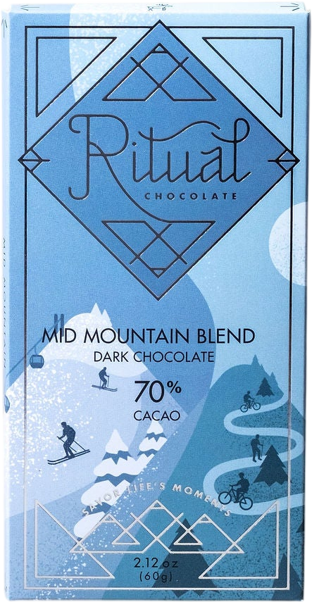 Ritual Chocolate 70% Cacao Bar - Erewhon