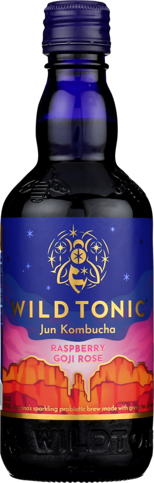 Raspberry Goji Rose Kombucha - Wild Tonic