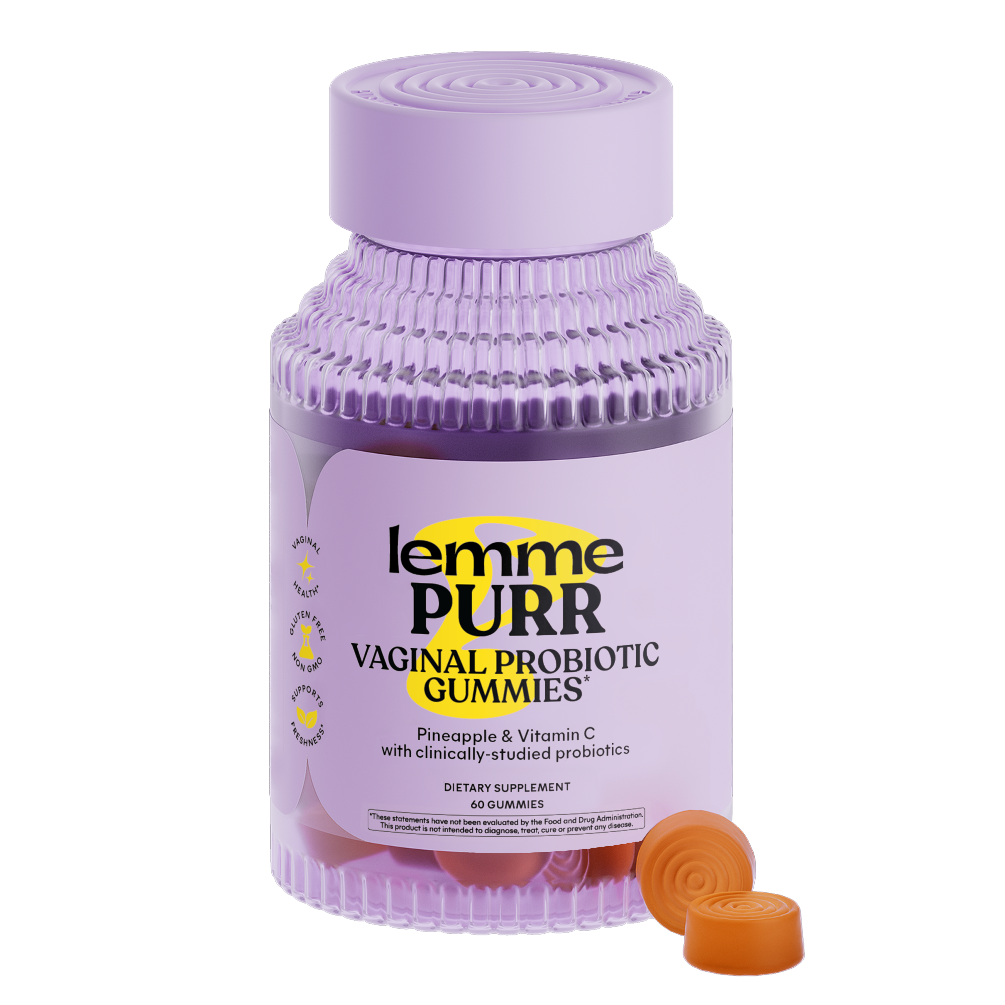 Lemme Purr Vaginal Probiotic Gummies - Erewhon