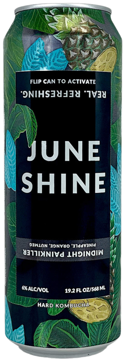 JuneShine Midnight Painkiller Hard Kombucha