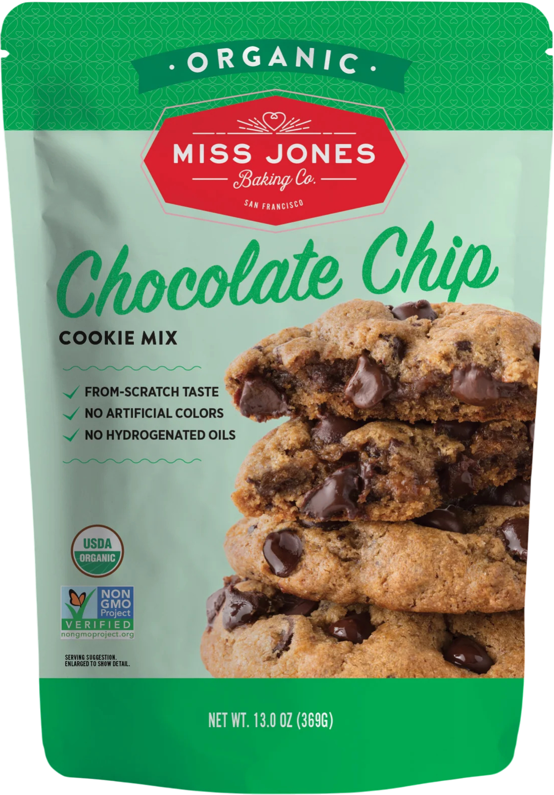 Miss Jones Organic Chocolate Chip Cookie Mix - Erewhon